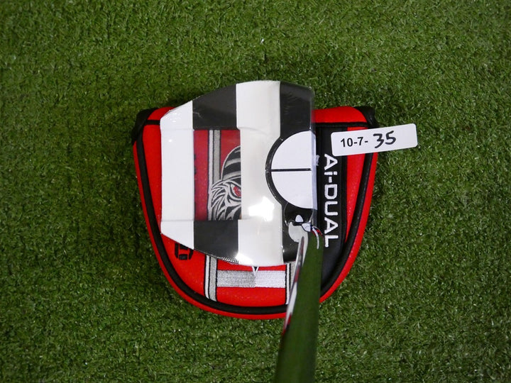 Odyssey Ai-Dual Jailbird Mini 1/2 Ball DB 35" Left Hand Putter w Headcover New