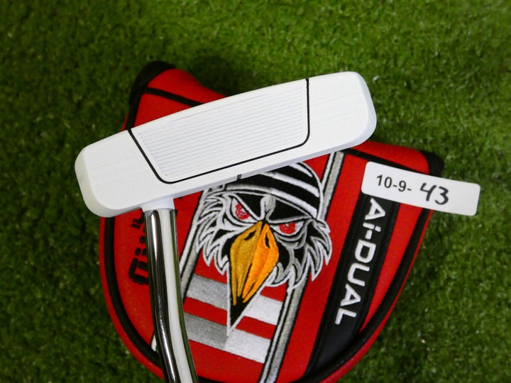 Odyssey Ai-Dual Jailbird Mini DB Double Bend 34" Putter with Headcover New