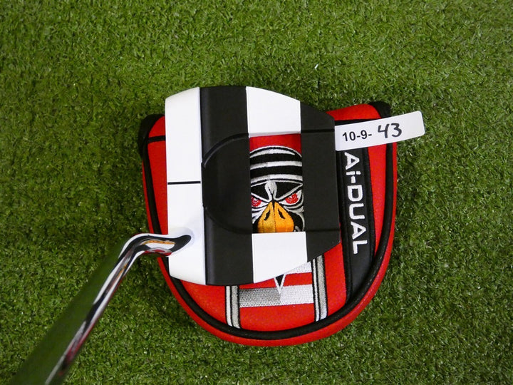 Odyssey Ai-Dual Jailbird Mini DB Double Bend 34" Putter with Headcover New