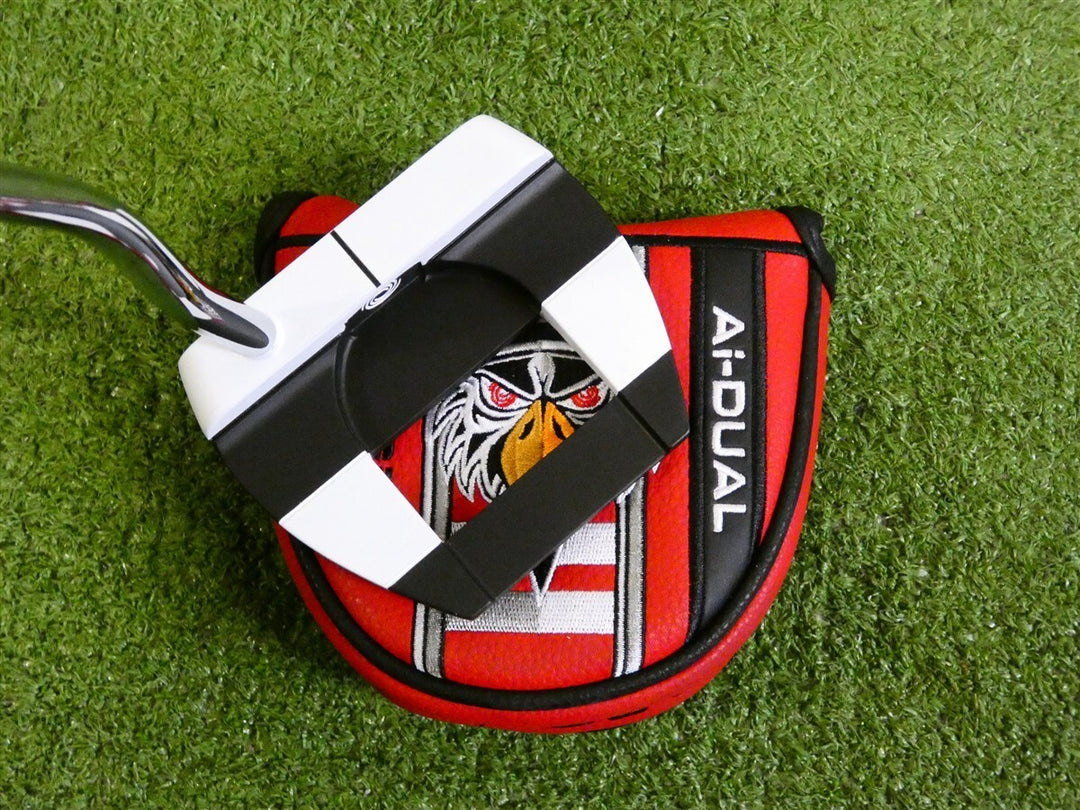 Odyssey Ai-Dual Jailbird Mini DB Double Bend 34" Putter with Headcover New