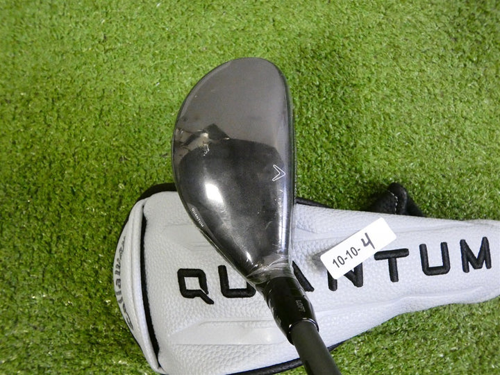 Callaway Quantum Max 21* Left Hand 4 Hybrid Denali Silver 70g 6.0 Stiff w HC New