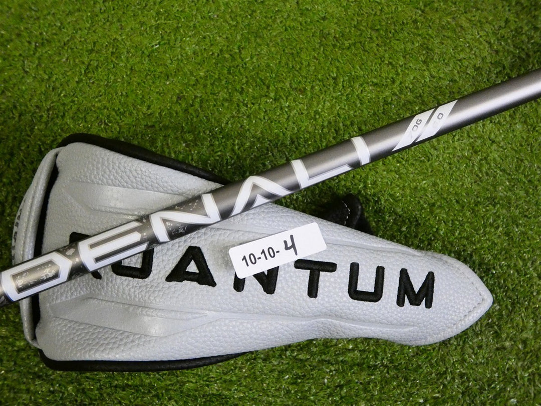 Callaway Quantum Max 21* Left Hand 4 Hybrid Denali Silver 70g 6.0 Stiff w HC New
