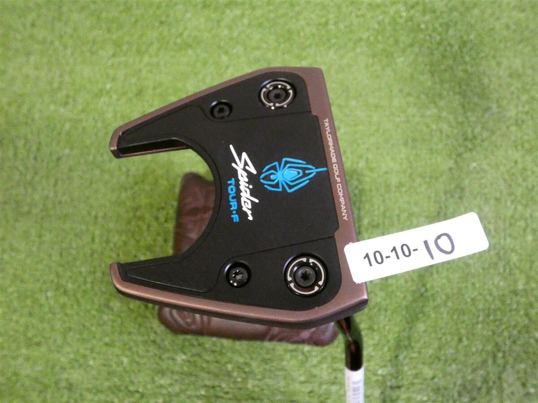 TaylorMade Spider Tour F Torched PVD DB 35" Putter w Headcover Super Stroke New
