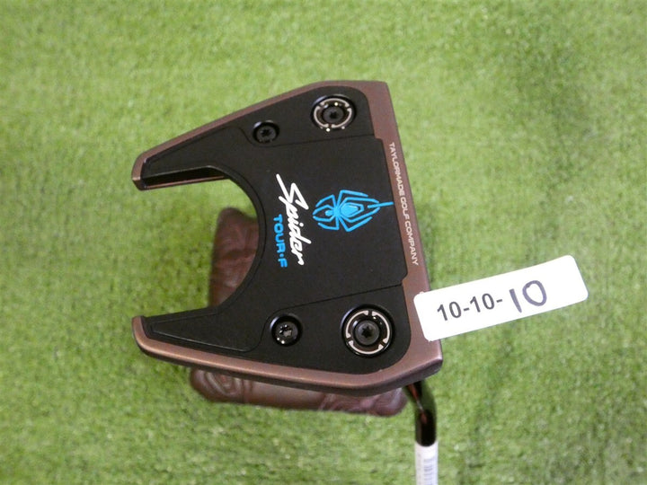 TaylorMade Spider Tour F Torched PVD DB 35" Putter w Headcover Super Stroke New