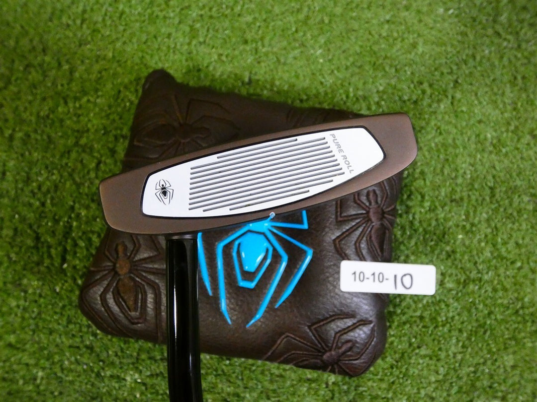 TaylorMade Spider Tour F Torched PVD DB 35" Putter w Headcover Super Stroke New