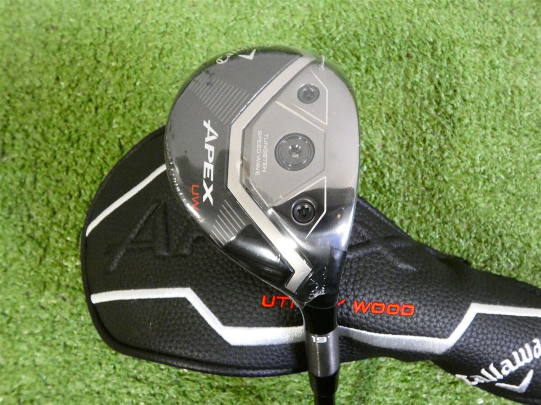 Callaway 25 Apex UW 19* Utility Wood Ventus TR Black VeloCore 8 X X-Stiff HC New