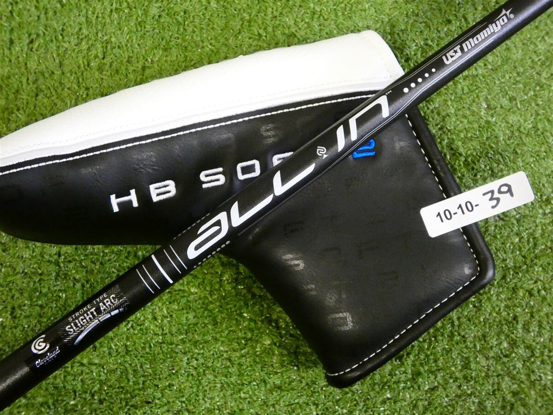 Cleveland HB Soft 2 Black 1 35" Slight Arc Putter w Headcover &amp; ALL IN Shaft New