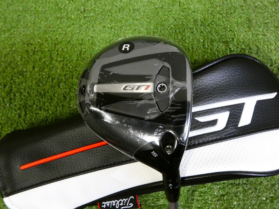 Titleist GT1 15* 3 Wood Fujikura Air Speeder 40 Regular Graphite w Headcover New