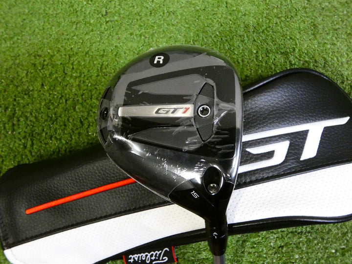 Titleist GT1 15* 3 Wood Fujikura Air Speeder 40 Regular Graphite w Headcover New
