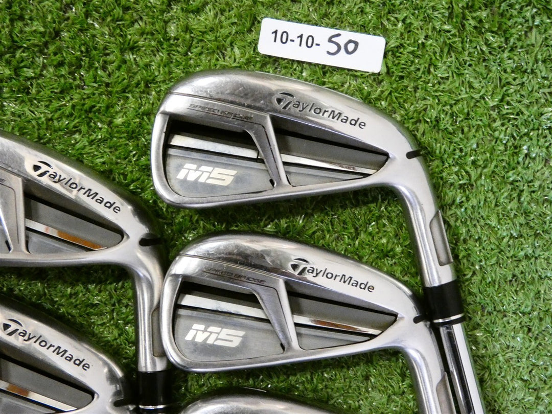 TaylorMade M5 Irons 5-P &amp; A XP 100 R300 Regular Steel Mid