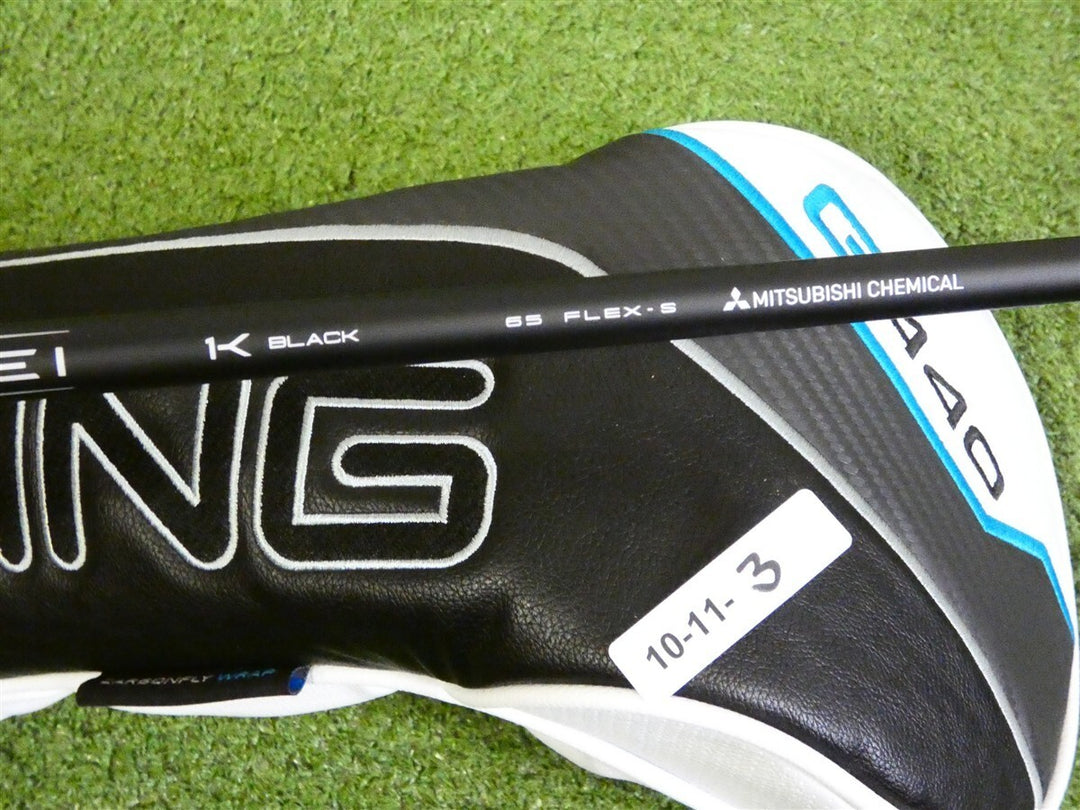 PING G440 K 10.5* Driver Tensei 1K Black 65 Stiff Graphite with Headcover Mint