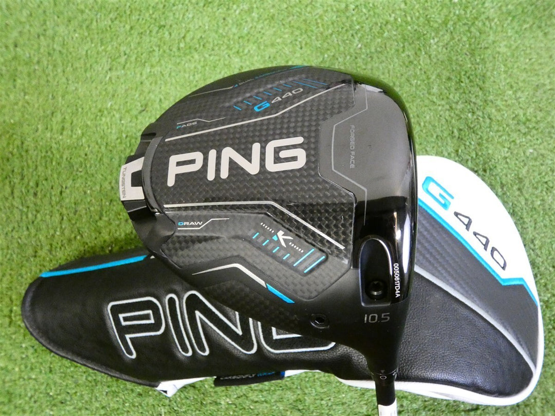 PING G440 K 10.5* Driver Tensei 1K Black 65 Stiff Graphite with Headcover Mint