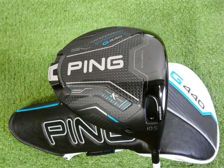 PING G440 K 10.5* Driver Tensei 1K Black 65 Stiff Graphite with Headcover Mint