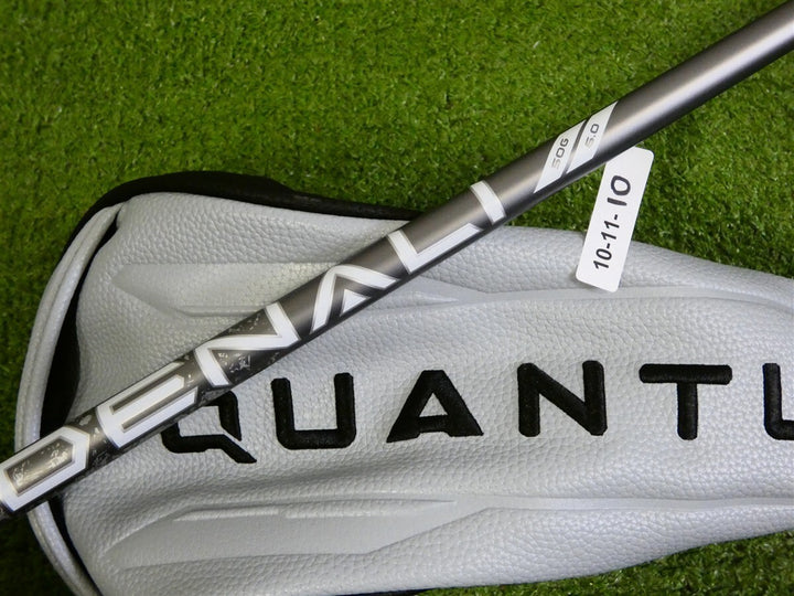 Callaway Quantum Max D 9* Driver Denali Frost Silver 50g 6.0 Stiff with HC Mint