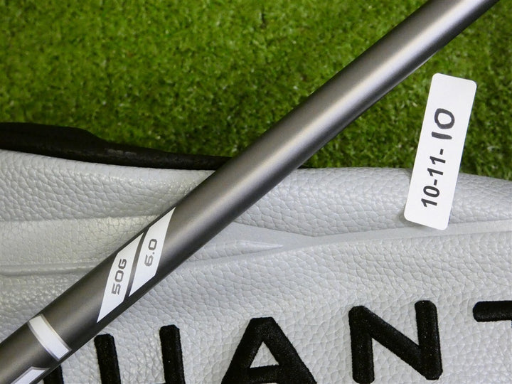 Callaway Quantum Max D 9* Driver Denali Frost Silver 50g 6.0 Stiff with HC Mint