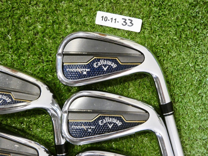 Callaway Paradym X Womens Irons 6-P, A &amp; S Aldila Ascent 40 Ladies Graphite