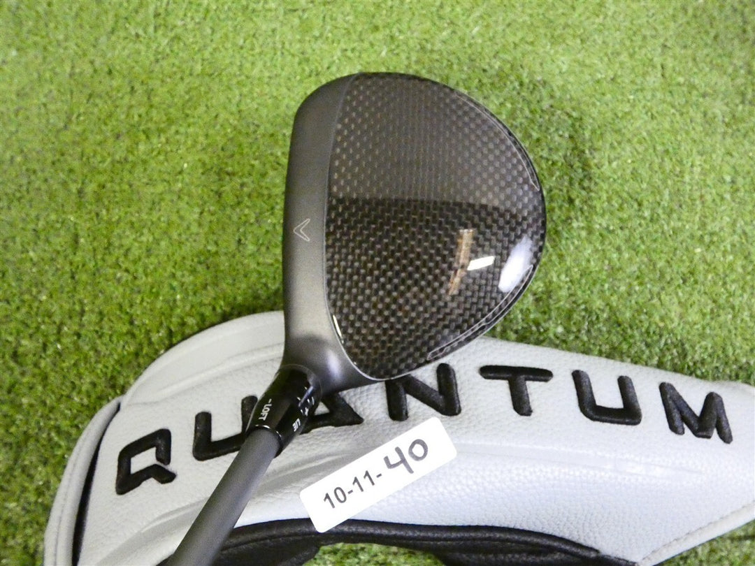 Callaway Quantum Max Fast 19* 5 Wood Denali Frost 60g 6.0 Stiff Graphite HC Mint