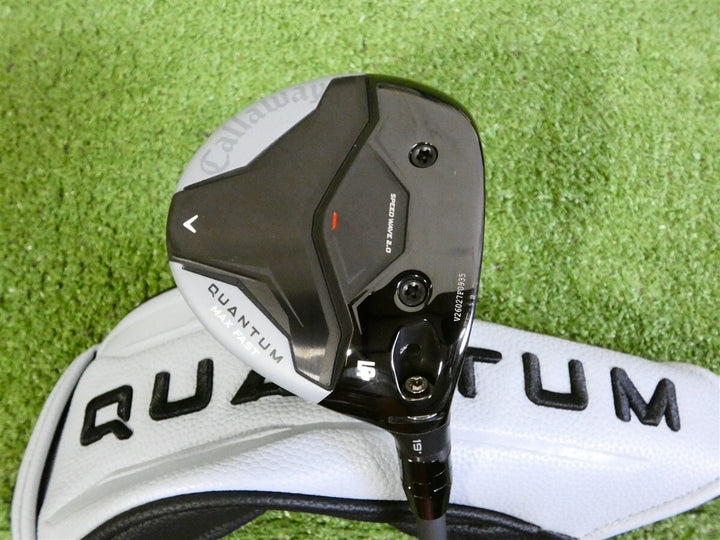 Callaway Quantum Max Fast 19* 5 Wood Denali Frost 60g 6.0 Stiff Graphite HC Mint