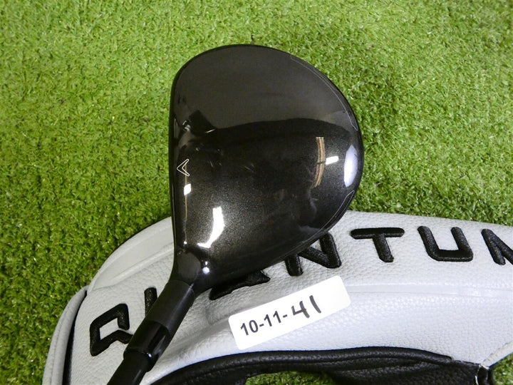 Callaway Quantum Max Fast 25* 9 Wood Vanquish 40 R2 Senior Graphite w Headcover