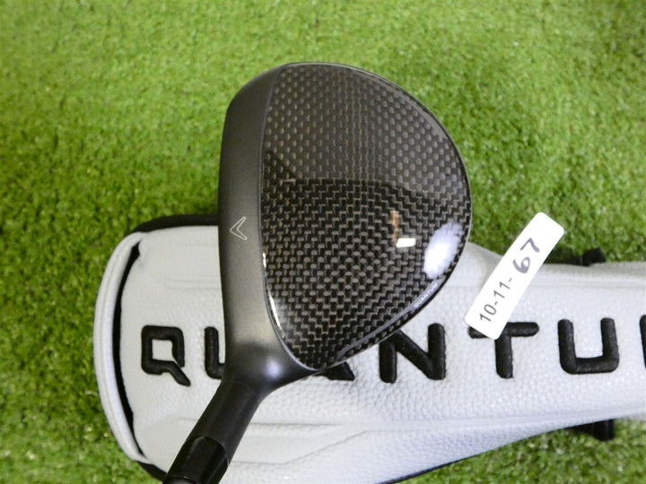 Callaway Quantum Max 21* 7 Wood Denali Frost Silver 60g 5.5 Regular HC Excellent