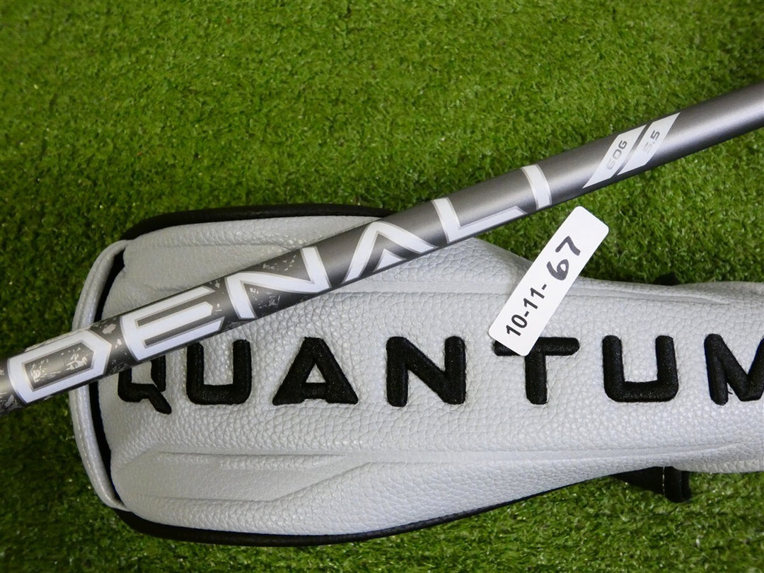Callaway Quantum Max 21* 7 Wood Denali Frost Silver 60g 5.5 Regular HC Excellent