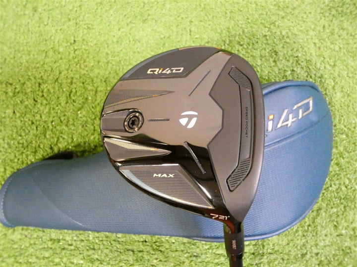 TaylorMade Qi4D Max 21* 7 Wood REAX 55 A Senior Graphite with Headcover Mint