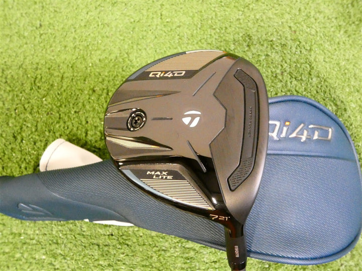 TaylorMade Qi4D Max Lite 21* Womens 7 Wood REAX 40 Ladies Graphite with HC Mint