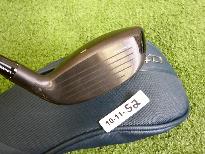 TaylorMade Qi4D 22* Left Hand 4 Hybrid Rescue REAX 65 Regular Graphite w HC Mint