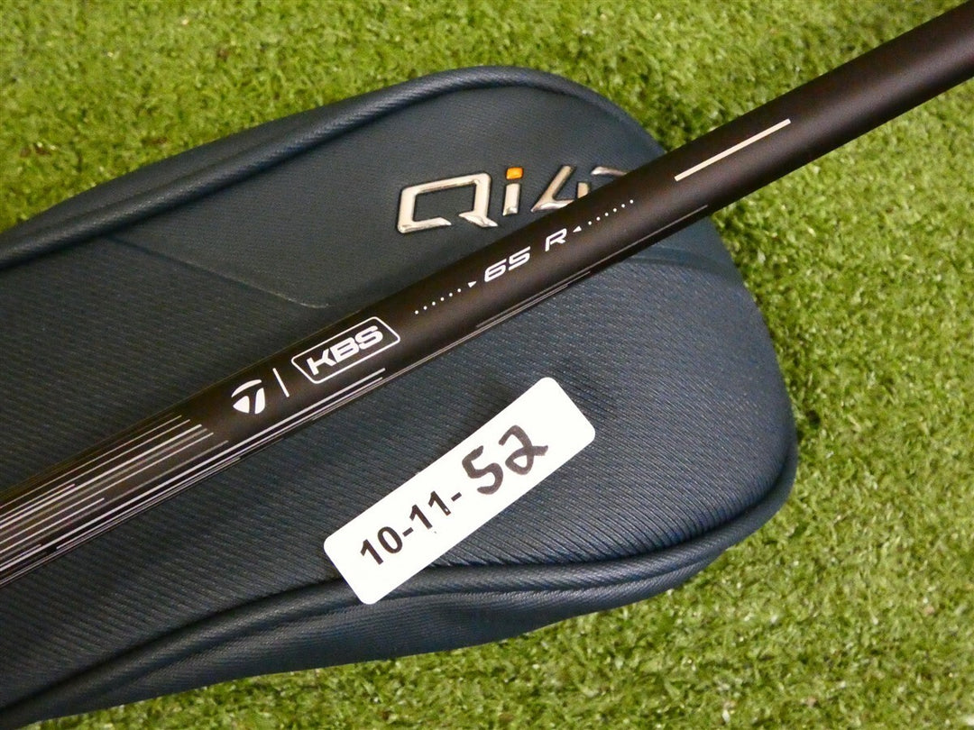 TaylorMade Qi4D 22* Left Hand 4 Hybrid Rescue REAX 65 Regular Graphite w HC Mint