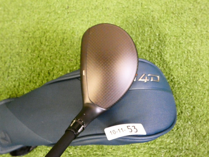 TaylorMade Qi4D Max Lite 23* 4 Hybrid Rescue REAX 55 A Senior with HC Excellent