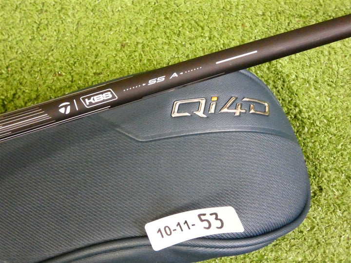TaylorMade Qi4D Max Lite 23* 4 Hybrid Rescue REAX 55 A Senior with HC Excellent