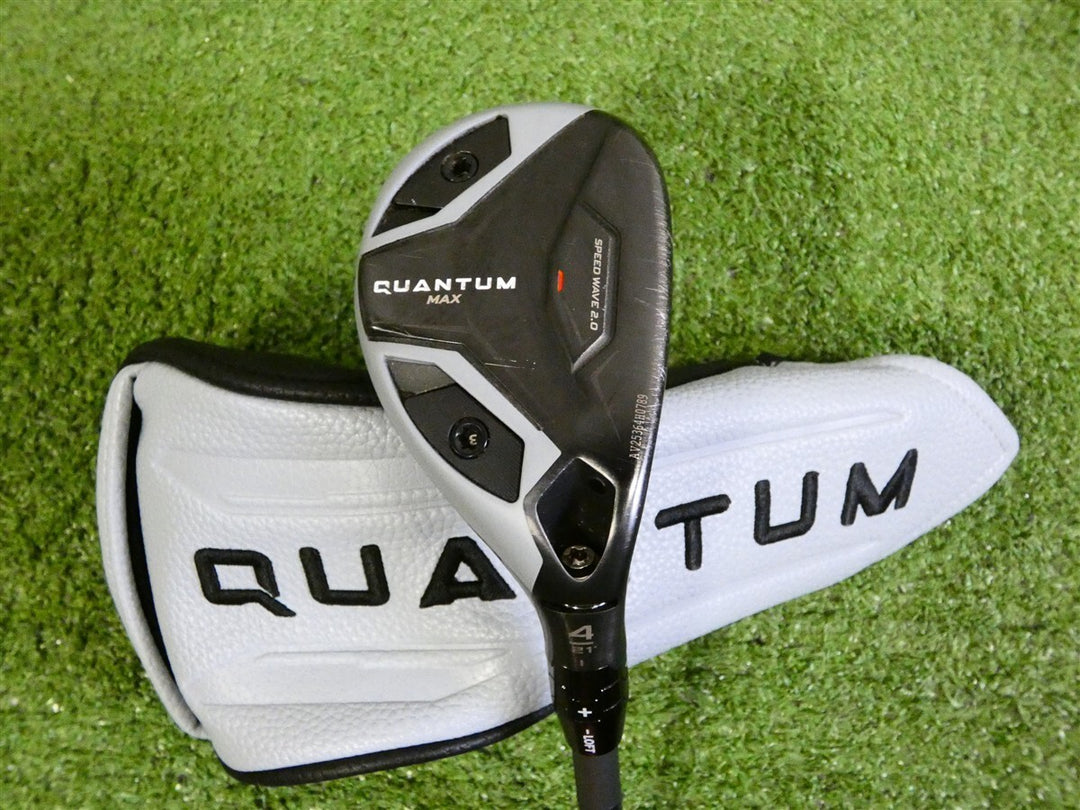 Callaway Quantum Max 21* 4 Hybrid Denali Silver 60g 5.5 Regular Graphite w HC