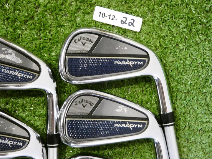 Callaway Paradym Forged Irons 5-P Aldila Ascent 50 A Senior Graphite +.5"