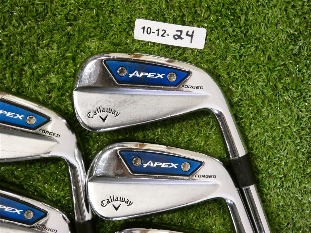 Callaway Apex Ai150 Custom Irons 4-P, A NS Pro Modus 3 Tour 120 Stiff Steel +.5"