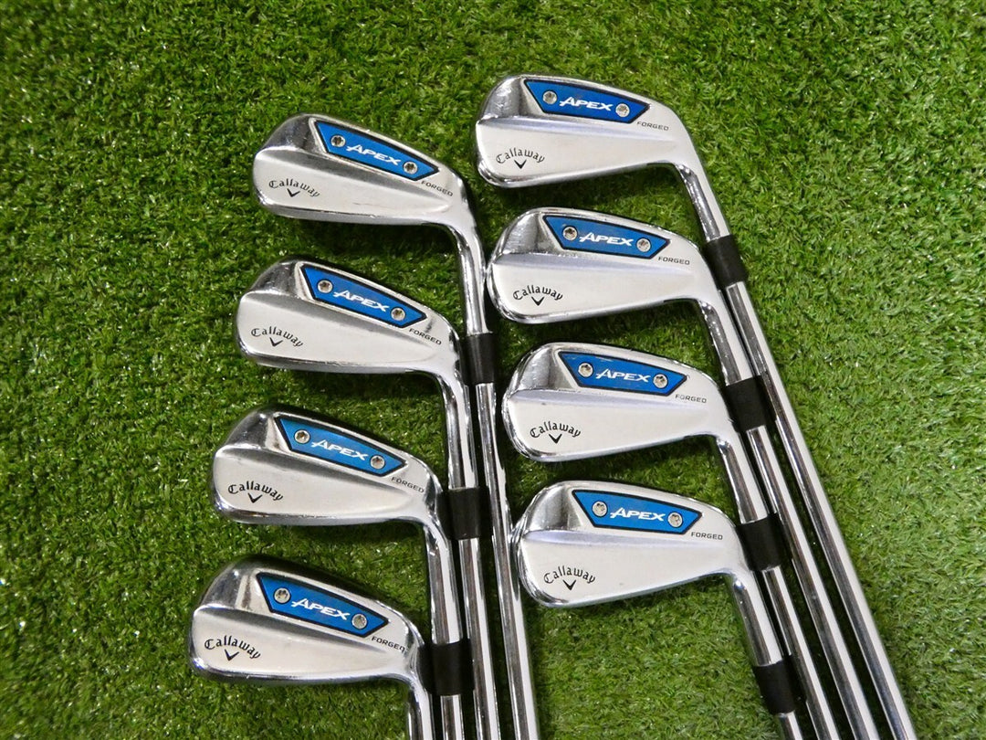 Callaway Apex Ai150 Custom Irons 4-P, A NS Pro Modus 3 Tour 120 Stiff Steel +.5"