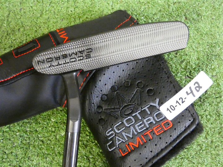 Titleist Scotty Cameron B3 Triple Black Limited Santa Fe 34" Putter with HC New