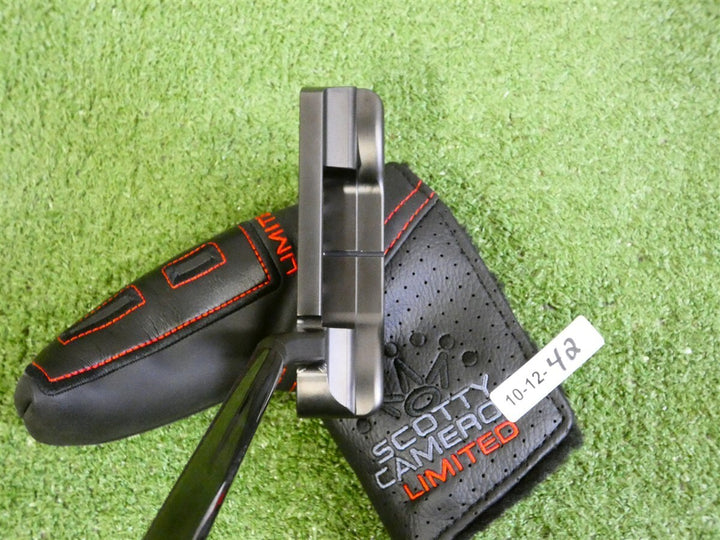 Titleist Scotty Cameron B3 Triple Black Limited Santa Fe 34" Putter with HC New