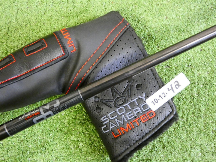 Titleist Scotty Cameron B3 Triple Black Limited Santa Fe 34" Putter with HC New