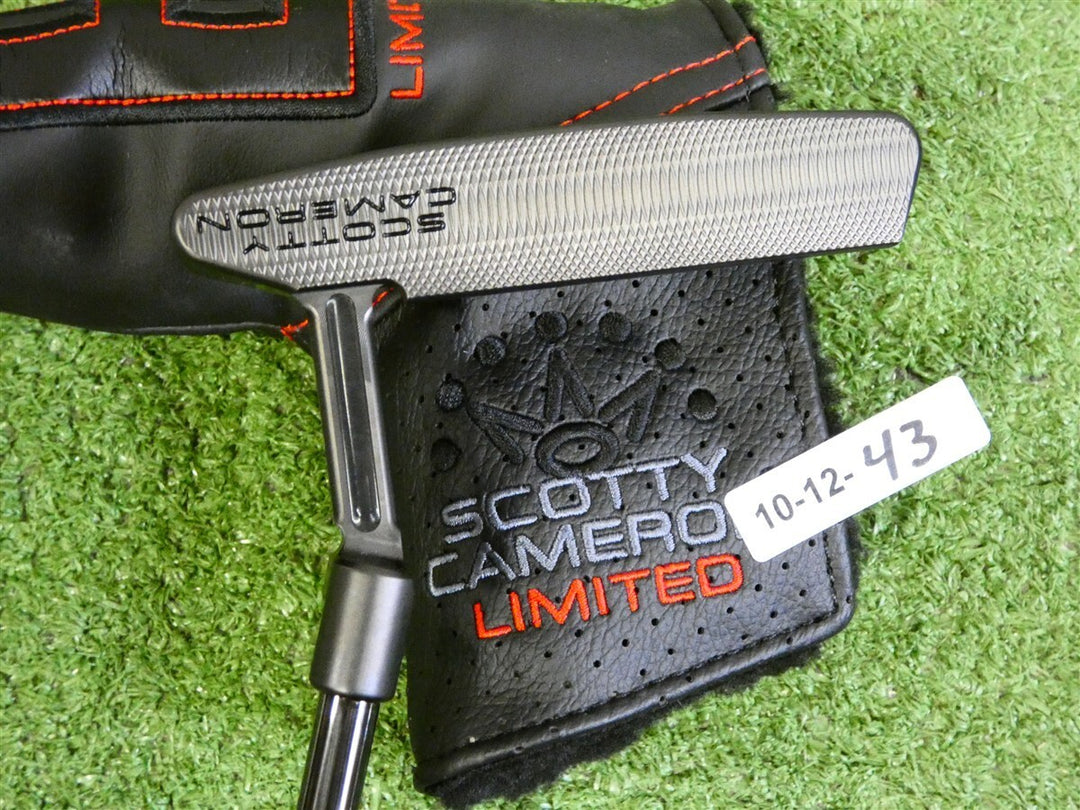 Titleist Scotty Cameron B3 Triple Black Limited Newport 2 35" Putter with HC New