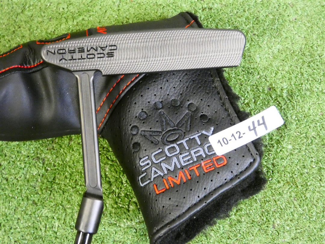 Titleist Scotty Cameron B3 Triple Black Limited Newport 2 LN 34" Putter w HC New