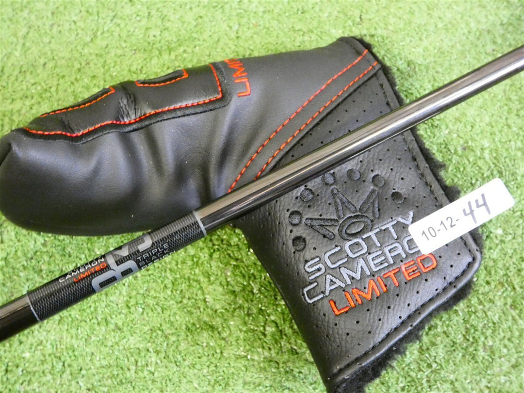 Titleist Scotty Cameron B3 Triple Black Limited Newport 2 LN 34" Putter w HC New