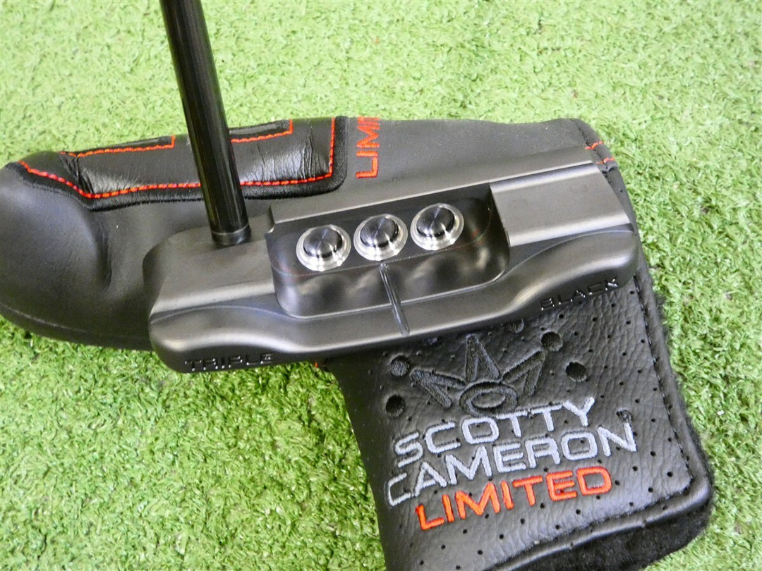 Titleist Scotty Cameron B3 Triple Black Limited Catalina 35" Putter with HC New