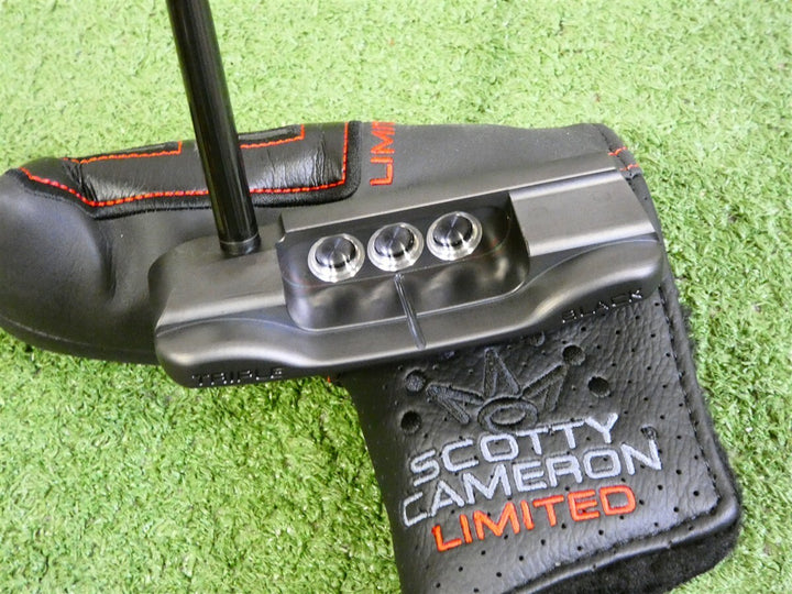 Titleist Scotty Cameron B3 Triple Black Limited Catalina 35" Putter with HC New