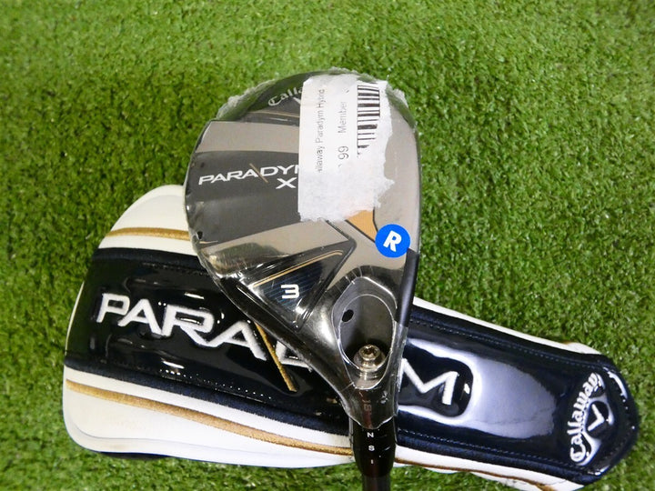 Callaway Paradym X 18* 3 Hybrid HZRDUS Gen 4 Silver 65g 5.5 Regular with HC New