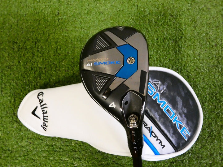 Callaway Paradym Ai Smoke 21* 4 Hybrid Cypher 50 5.0 Senior Graphite with HC New