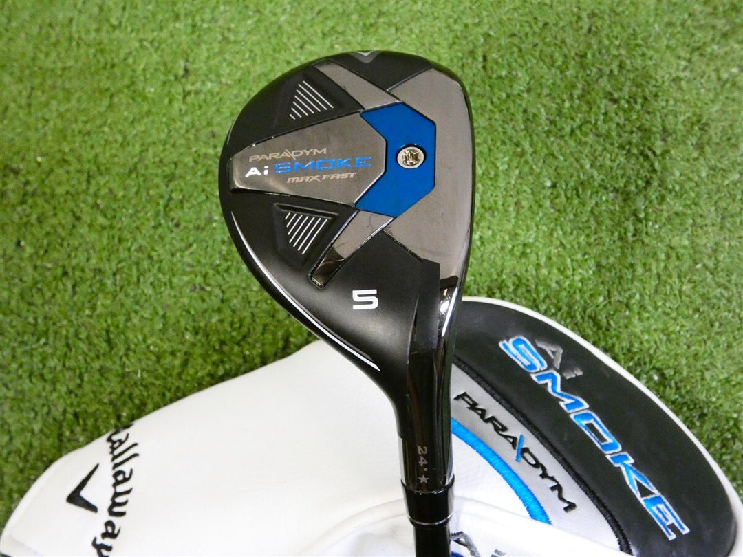 Callaway Paradym Ai Smoke Max Fast 24* 5 Hybrid Tensei 40 R2 Senior with HC New
