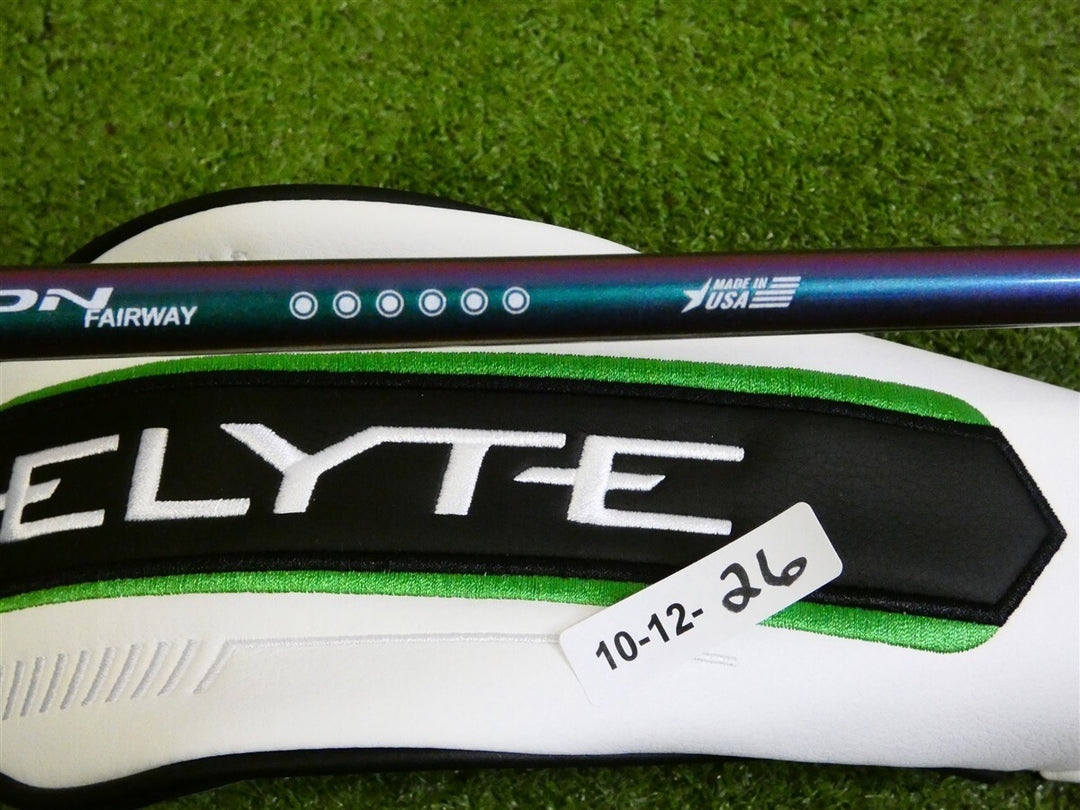 Callaway Elyte Triple Diamond 18 5 Wood Newton Motion 6 Dot 80 X Extra Stiff HC