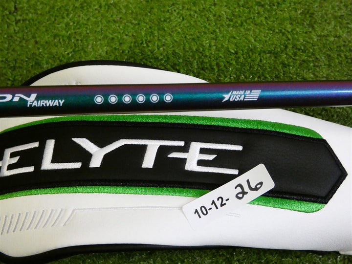 Callaway Elyte Triple Diamond 18 5 Wood Newton Motion 6 Dot 80 X Extra Stiff HC