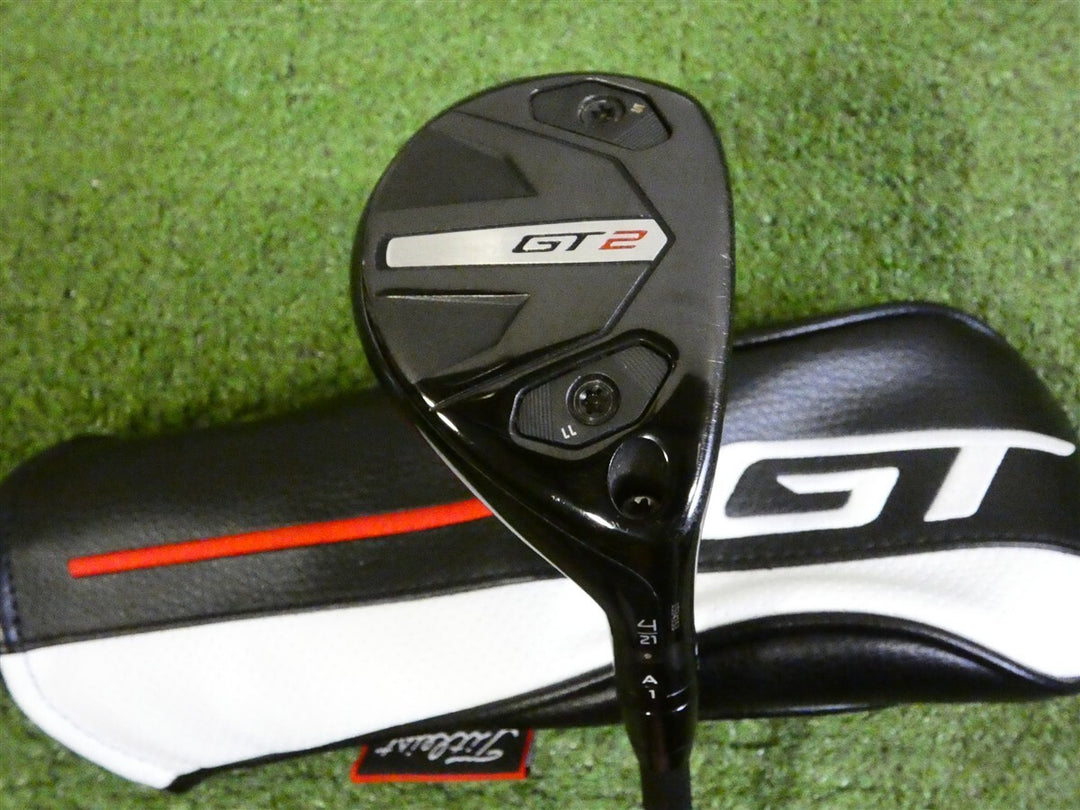 Titleist GT2 21* 4 Hybrid HZRDUS Black 5G 80g 6.0 Stiff Graphite with Headcover