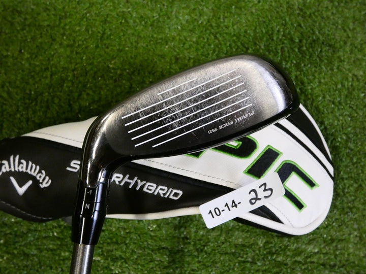 Callaway Epic Super Hybrid 21* 4 Rescue SteelFiber 75 F3 Regular with HC Jumbo